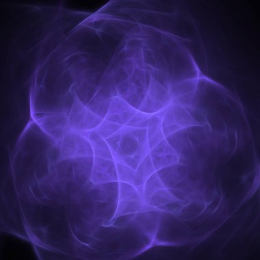 Fantezi kaotik renkli fraktal desen. Soyut Fraktal şekiller. 3D render resimde arka plan veya duvar kağıdı