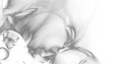 Fantezi kaotik renkli fraktal desen. Soyut Fraktal şekiller. 3D render resimde arka plan veya duvar kağıdı