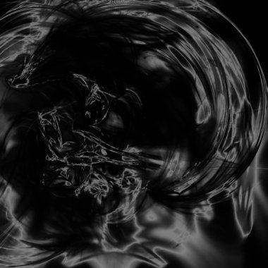 Fantezi kaotik renkli fraktal desen. Soyut Fraktal şekiller. 3D render resimde arka plan veya duvar kağıdı