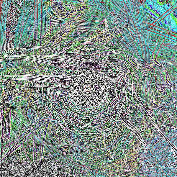 Fantasie chaotische kleurrijke fractale patroon. Abstracte fractale vormen. 3D rendering afbeelding achtergrond of behang — Stockfoto