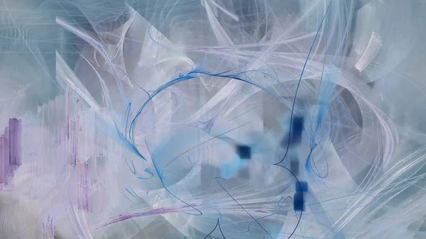 Fantezi kaotik renkli fraktal desen. Soyut Fraktal şekiller. 3D render resimde arka plan veya duvar kağıdı