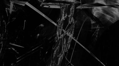 Fantezi kaotik renkli fraktal desen. Soyut Fraktal şekiller. 3D render resimde arka plan veya duvar kağıdı