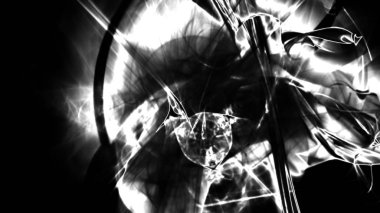 Fantezi kaotik renkli fraktal desen. Soyut Fraktal şekiller. 3D render resimde arka plan veya duvar kağıdı