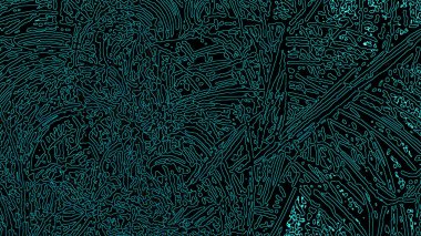 Fantezi kaotik renkli fraktal desen. Soyut Fraktal şekiller. 3D render resimde arka plan veya duvar kağıdı