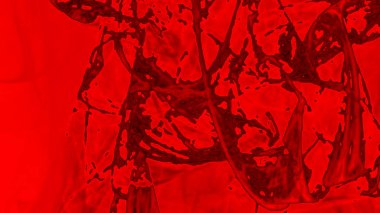 Fantezi kaotik renkli fraktal desen. Soyut Fraktal şekiller. 3D render resimde arka plan veya duvar kağıdı