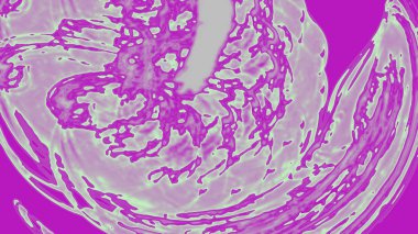 Fantezi kaotik renkli fraktal desen. Soyut Fraktal şekiller. 3D render resimde arka plan veya duvar kağıdı