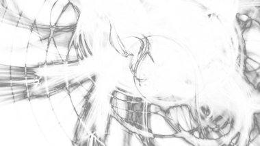 Fantezi kaotik renkli fraktal desen. Soyut Fraktal şekiller. 3D render resimde arka plan veya duvar kağıdı