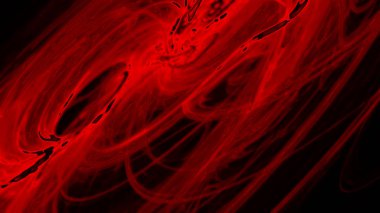 Fantezi kaotik renkli fraktal desen. Soyut Fraktal şekiller. 3D render resimde arka plan veya duvar kağıdı