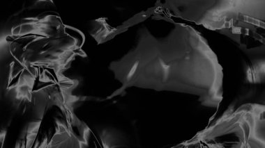 Fantezi kaotik renkli fraktal desen. Soyut Fraktal şekiller. 3D render resimde arka plan veya duvar kağıdı