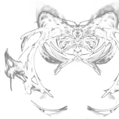 Fantezi kaotik renkli fraktal desen. Soyut Fraktal şekiller. 3D render resimde arka plan veya duvar kağıdı