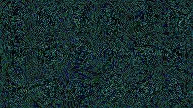 Fantezi kaotik renkli fraktal desen. Soyut Fraktal şekiller. 3D render resimde arka plan veya duvar kağıdı