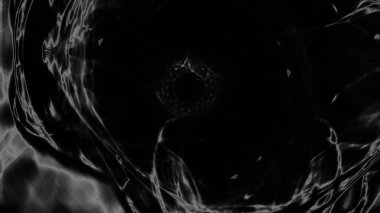 Fantezi kaotik renkli fraktal desen. Soyut Fraktal şekiller. 3D render resimde arka plan veya duvar kağıdı