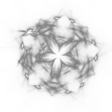 Fantezi kaotik renkli fraktal desen. Soyut Fraktal şekiller. 3D render resimde arka plan veya duvar kağıdı