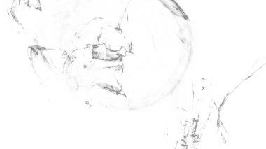 Fantezi kaotik renkli fraktal desen. Soyut Fraktal şekiller. 3D render resimde arka plan veya duvar kağıdı