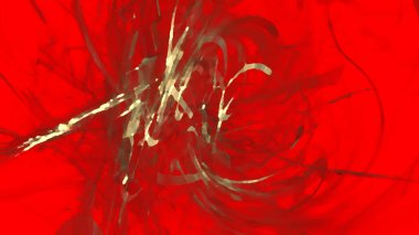 Fantezi kaotik renkli fraktal desen. Soyut Fraktal şekiller. 3D render resimde arka plan veya duvar kağıdı