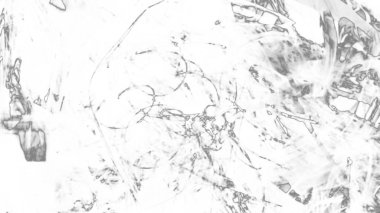 Fantezi kaotik renkli fraktal desen. Soyut Fraktal şekiller. 3D render resimde arka plan veya duvar kağıdı