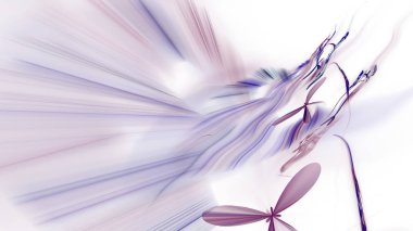 Fantezi kaotik renkli fraktal desen. Soyut Fraktal şekiller. 3D render resimde arka plan veya duvar kağıdı