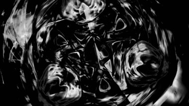 Fantezi kaotik renkli fraktal desen. Soyut Fraktal şekiller. 3D render resimde arka plan veya duvar kağıdı