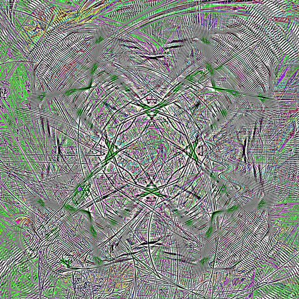 Fantasie chaotische kleurrijke fractale patroon. Abstracte fractale vormen. 3D rendering afbeelding achtergrond of behang — Stockfoto