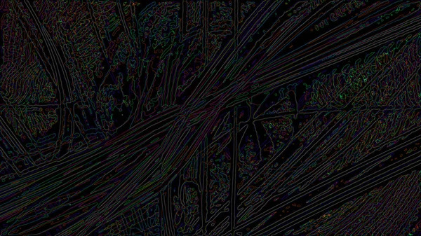 Fantasie chaotische kleurrijke fractale patroon. Abstracte fractale vormen. 3D rendering afbeelding achtergrond of behang — Stockfoto