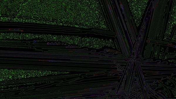 Fantasie chaotische kleurrijke fractale patroon. Abstracte fractale vormen. 3D rendering afbeelding achtergrond of behang — Stockfoto