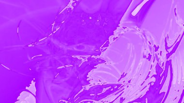 Fantezi kaotik renkli fraktal desen. Soyut Fraktal şekiller. 3D render resimde arka plan veya duvar kağıdı