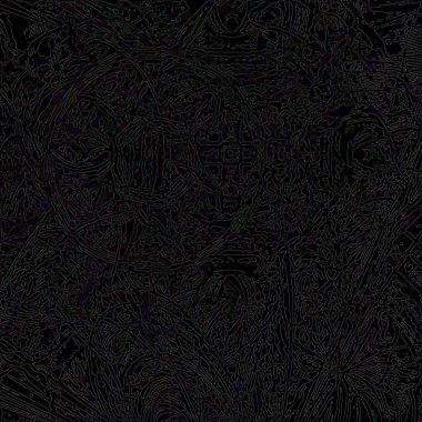 Fantezi kaotik renkli fraktal desen. Soyut Fraktal şekiller. 3D render resimde arka plan veya duvar kağıdı