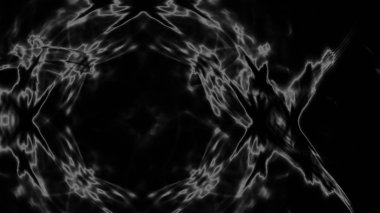 Fantezi kaotik renkli fraktal desen. Soyut Fraktal şekiller. 3D render resimde arka plan veya duvar kağıdı