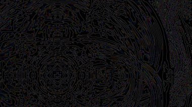 Fantezi kaotik renkli fraktal desen. Soyut Fraktal şekiller. 3D render resimde arka plan veya duvar kağıdı