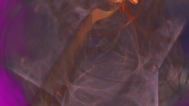 Fantezi kaotik renkli fraktal desen. Soyut Fraktal şekiller. 3D render resimde arka plan veya duvar kağıdı