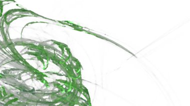 Fantezi kaotik renkli fraktal desen. Soyut Fraktal şekiller. 3D render resimde arka plan veya duvar kağıdı