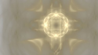 Fantezi kaotik renkli fraktal desen. Soyut Fraktal şekiller. 3D render resimde arka plan veya duvar kağıdı.