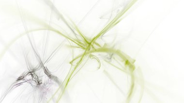 Fantezi kaotik renkli fraktal desen. Soyut Fraktal şekiller. 3D render resimde arka plan veya duvar kağıdı.