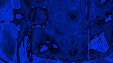 Fantezi kaotik renkli fraktal desen. Soyut Fraktal şekiller. 3D render resimde arka plan veya duvar kağıdı.