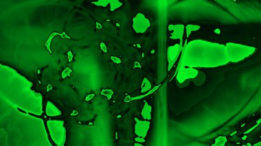 Fantezi kaotik renkli fraktal desen. Soyut Fraktal şekiller. 3D render resimde arka plan veya duvar kağıdı.