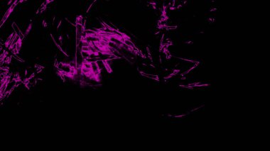 Fantezi kaotik renkli fraktal desen. Soyut Fraktal şekiller. 3D render resimde arka plan veya duvar kağıdı.