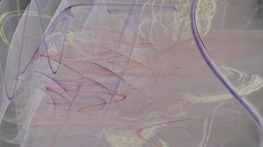 Fantezi kaotik renkli fraktal desen. Soyut Fraktal şekiller. 3D render resimde arka plan veya duvar kağıdı.