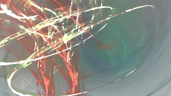 Fantezi kaotik renkli fraktal desen. Soyut Fraktal şekiller. 3D render resimde arka plan veya duvar kağıdı.