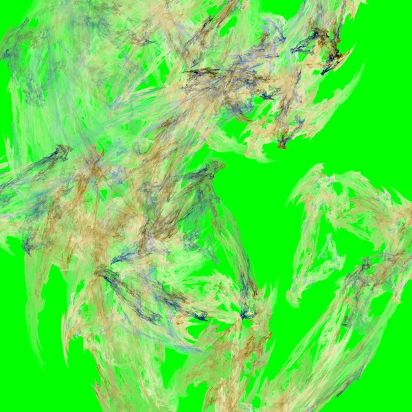 Fantasie Chaotische Kleurrijke Fractale Patroon Abstracte Fractale Vormen Rendering Afbeelding — Stockfoto