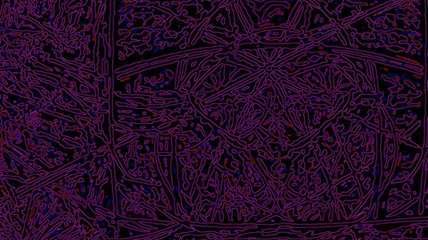 Fantasía Caótica Patrón Fractal Colorido Formas Fractales Abstractas Fondo Ilustración — Foto de Stock
