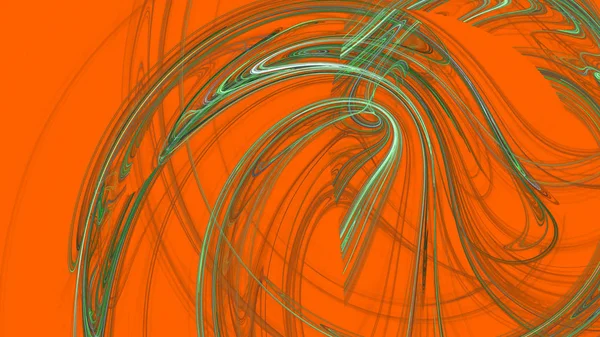 Fantezi kaotik renkli fraktal desen. Soyut Fraktal şekiller. 3D render resimde arka plan veya duvar kağıdı.