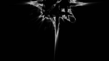 Fantezi kaotik renkli fraktal desen. Soyut Fraktal şekiller. 3D render resimde arka plan veya duvar kağıdı.