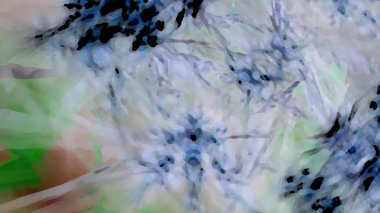 Fantezi kaotik renkli fraktal desen. Soyut Fraktal şekiller. 3D render resimde arka plan veya duvar kağıdı.