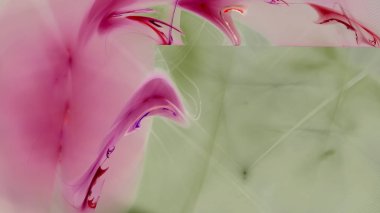 Fantezi kaotik renkli fraktal desen. Soyut Fraktal şekiller. 3D render resimde arka plan veya duvar kağıdı.