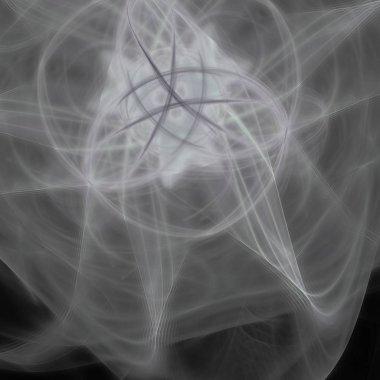 Fantezi kaotik renkli fraktal desen. Soyut Fraktal şekiller. 3D render resimde arka plan veya duvar kağıdı.