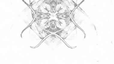 Fantezi kaotik renkli fraktal desen. Soyut Fraktal şekiller. 3D render resimde arka plan veya duvar kağıdı.