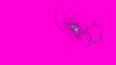 Fantezi kaotik renkli fraktal desen. Soyut Fraktal şekiller. 3D render resimde arka plan veya duvar kağıdı.