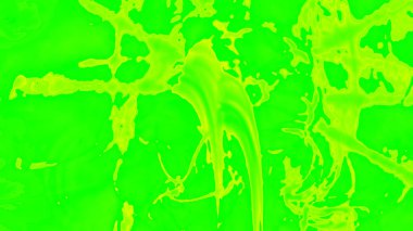 Fantezi kaotik renkli fraktal desen. Soyut Fraktal şekiller. 3D render resimde arka plan veya duvar kağıdı.