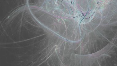 Fantezi kaotik renkli fraktal desen. Soyut Fraktal şekiller. 3D render resimde arka plan veya duvar kağıdı.