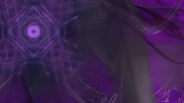 Fantezi kaotik renkli fraktal desen. Soyut Fraktal şekiller. 3D render resimde arka plan veya duvar kağıdı.